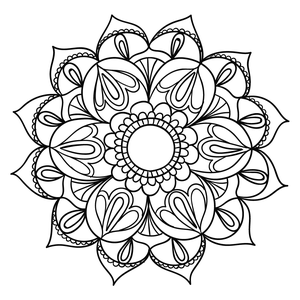 Floral Mandala #19