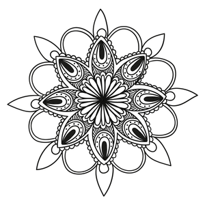 Floral Mandala #16
