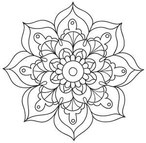 Floral Mandala #3