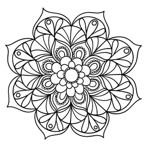 Floral Mandala #18