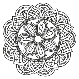 Floral Mandala #11