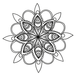 Floral Mandala #13