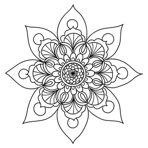 Floral Mandala #20