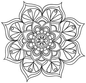 Floral Mandala #1