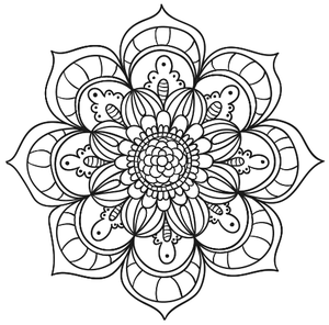 Floral Mandala #5