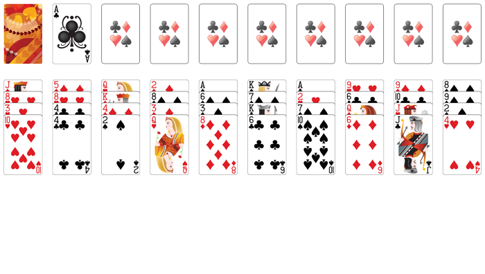 Forty Thieves Solitaire